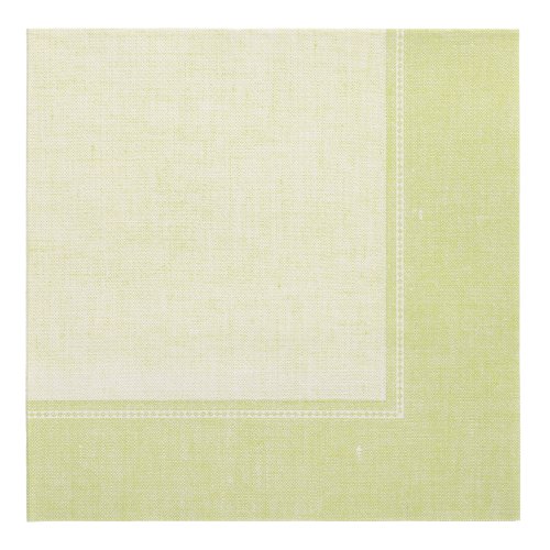 Servietten "ROYAL Collection" 1/4-Falz 40 cm x 40 cm hellgrün "Linum"