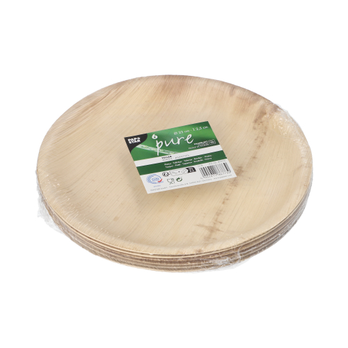 Teller, Palmblatt "pure" rund Ø 23 cm · 2,5 cm