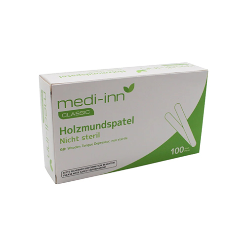 "Medi-Inn" Holzmundspatel nicht steril 150 mm x 18 mm x 1,5 mm natur