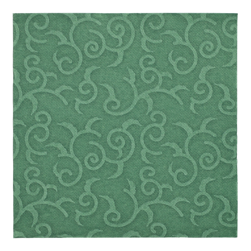 Servietten "ROYAL Collection" 1/4-Falz 40 cm x 40 cm dunkelgrün "Casali"