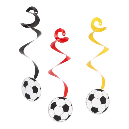 Rotor-Spiralen Papier Ø 14 cm · 55 cm "Fußball"