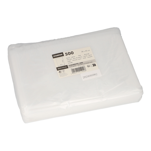 Flachbeutel, LDPE 40 cm x 28 cm transparent