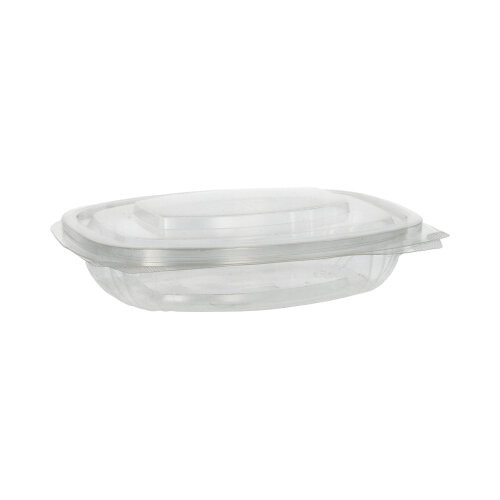 Feinkost- und Salatschalen mit Klappdeckeln, PLA "pure" 250 ml 3,1 cm x 16,1 cm x 13,2 cm