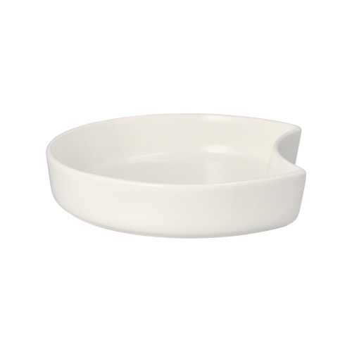 Schale Porzellan Halbmond 450 ml Ø 18 cm · 3,5 cm weiss "Ano"