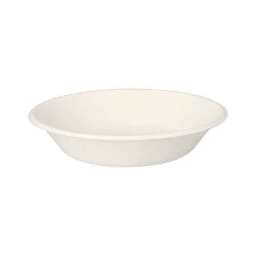Schalen, Zuckerrohr "pure" 680 ml Ø 19 cm · 4 cm weiss
