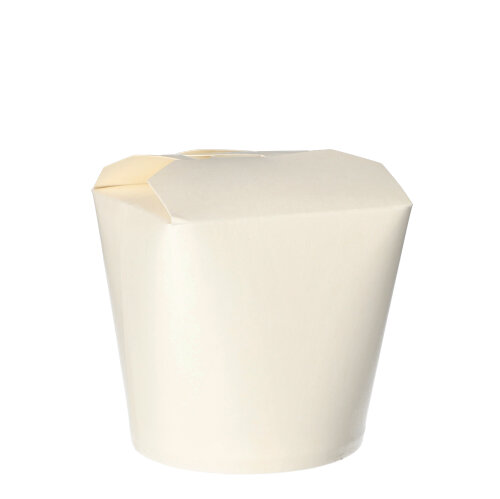Snackboxen "ASIA" rund 750 ml 10,1 cm x 10 cm x 9,1 cm weiss