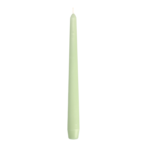 Leuchterkerzen Ø 2,2 cm · 25 cm jadegrün