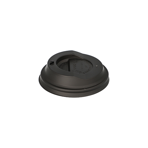 Dom-Deckel, C-PLA Ø 8 cm · 2,1 cm schwarz