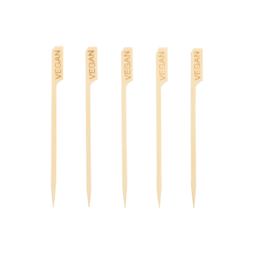 Fingerfood - Spieße "pure" 12 cm "VEGAN"