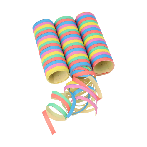 Luftschlangen 4 m "Stripes"