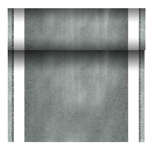 Tischläufer, stoffähnlich, PV-Tissue Mix "ROYAL Collection" 24 m x 40 cm "Chalk"