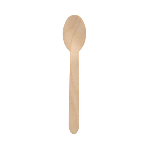 Löffel Holz, gewachst 16 cm