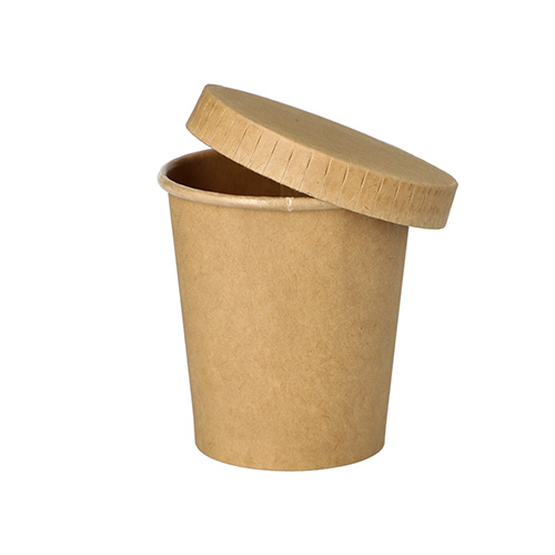 Portionsbecher, Pappe 120 ml Ø 6 cm · 6,6 cm braun