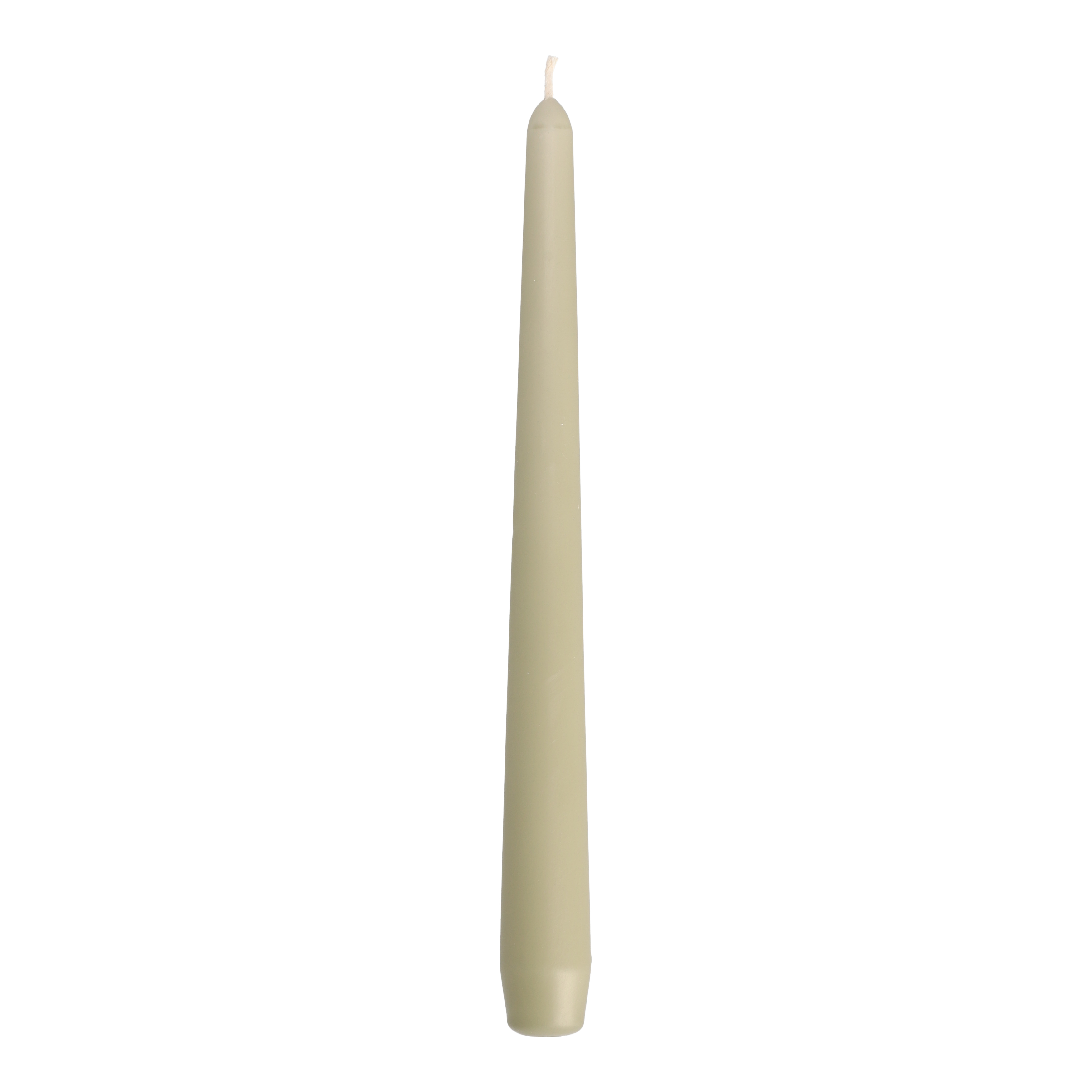 Leuchterkerzen Ø 2,2 cm · 25 cm farngrün