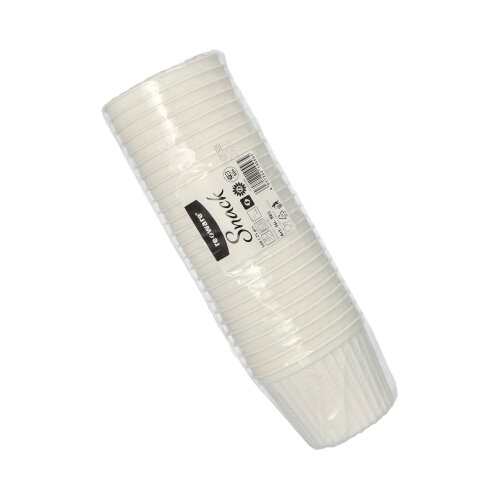 Mehrweg-Snack- und Suppenbecher PP 500 ml Ø 11,5 cm · 8,5 cm weiss