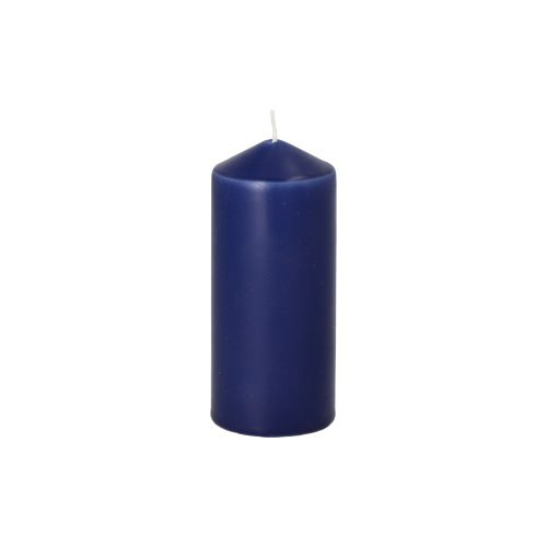 Stumpenkerzen Ø 40 mm · 90 mm dunkelblau