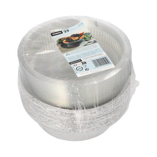 Schalen, Alu + Dom-Deckel rund 0,77 l Ø 18,2 cm · 8 cm