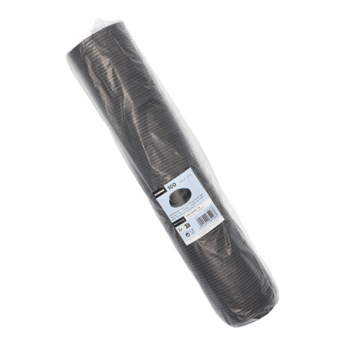 Dom-Deckel, PS "To Go" Ø 9 cm · 2,4 cm schwarz