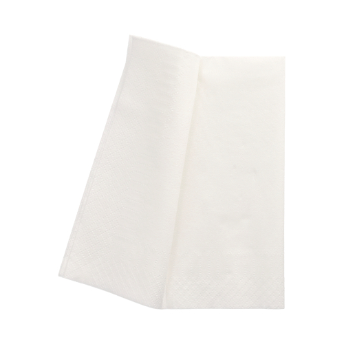 Servietten, 2-lagig 1/8-Falz 33 cm x 33 cm weiss