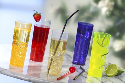 Gläser für Longdrinks, PS 0,3 l Ø 5,85 cm · 15,2 cm gelb