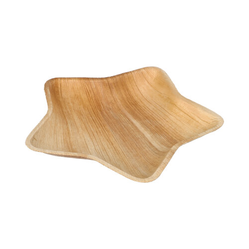 Teller, Palmblatt "pure" 2,3 cm x 22,3 cm x 20 cm Stern