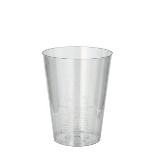 Trinkbecher, PS 0,2 l Ø 7,5 cm · 9,7 cm glasklar