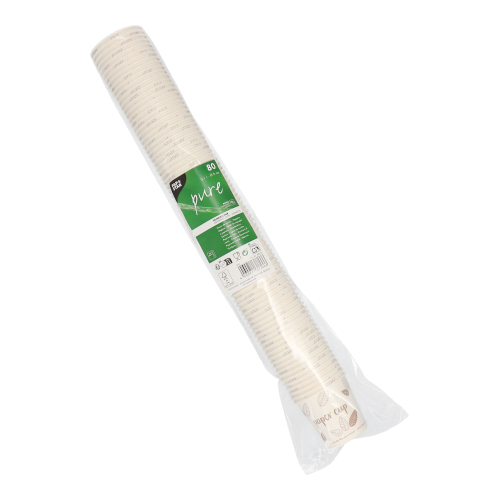 Trinkbecher, Pappe "pure" 0,1 l Ø 6,3 cm · 6 cm "ZERO"