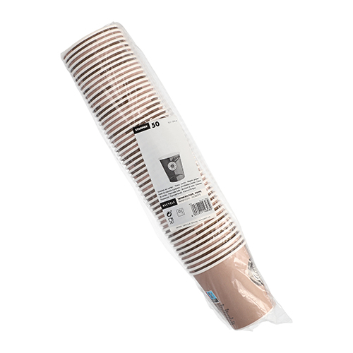 Trinkbecher, Pappe "To Go" 0,2 l Ø 8 cm · 9,1 cm "Barista Time"