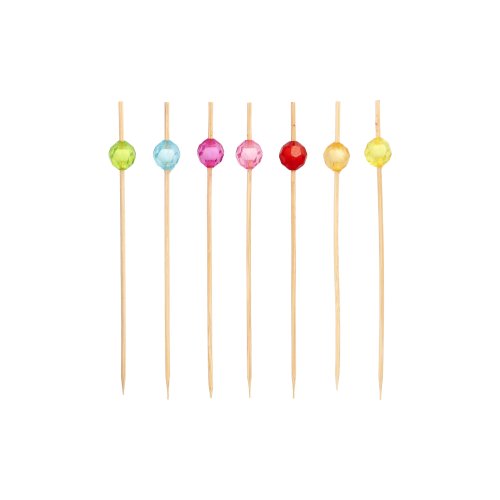 Fingerfood - Picker 12 cm farbig sortiert "Pearl"
