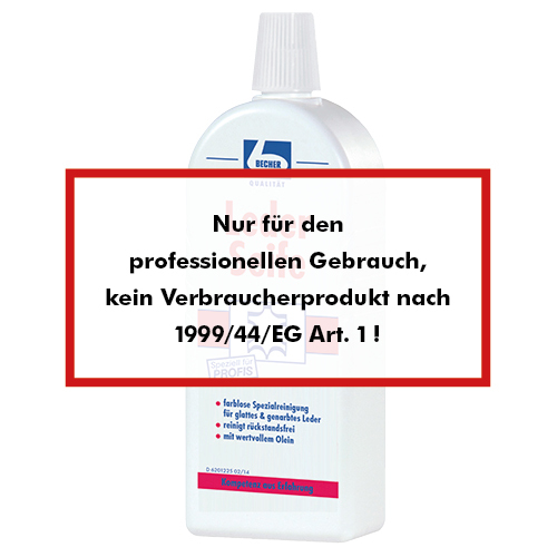 "Dr. Becher" Leder Seife 500 ml