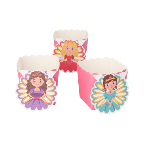 Backförmchen "Buddies" 6 cm x 5 cm x 5 cm "Prinzessin"