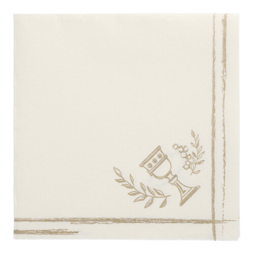 Servietten "ROYAL Collection" 1/4-Falz 40 cm x 40 cm "Communion / Confirmation" Servietten "ROYAL Collection" 1/4-Falz 40 cm x 40 cm "Communion / Confirmation"