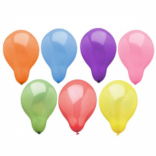 Luftballons Ø 19 cm farbig sortiert