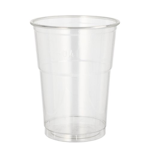 Trinkbecher R-PET 0,4 l Ø 9,5 cm · 12,3 cm glasklar