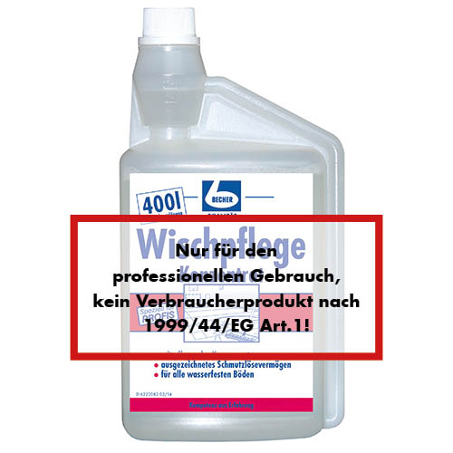 "Dr. Becher" Wischpflege Konzentrat 1 l Dosierflasche