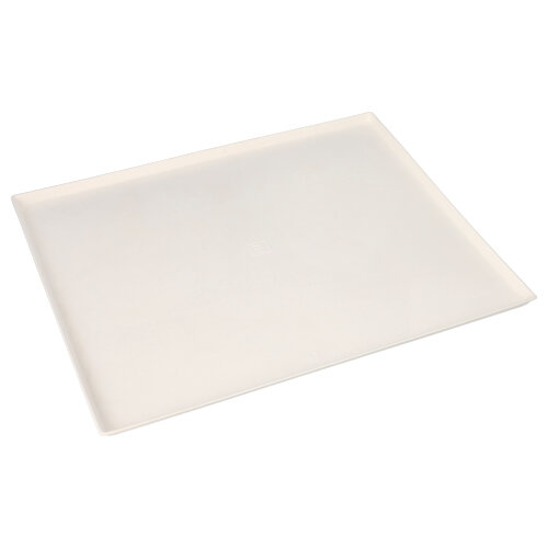 Servierplatten, Zuckerrohr "pure" eckig 32,5 cm x 26,5 cm x 1 cm weiss "Cella"