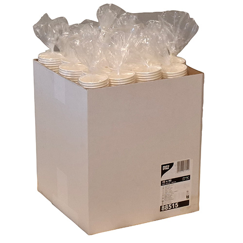Trinkbecher, Pappe 0,25 l Ø 8 cm · 10,8 cm weiss "Pure Joy"