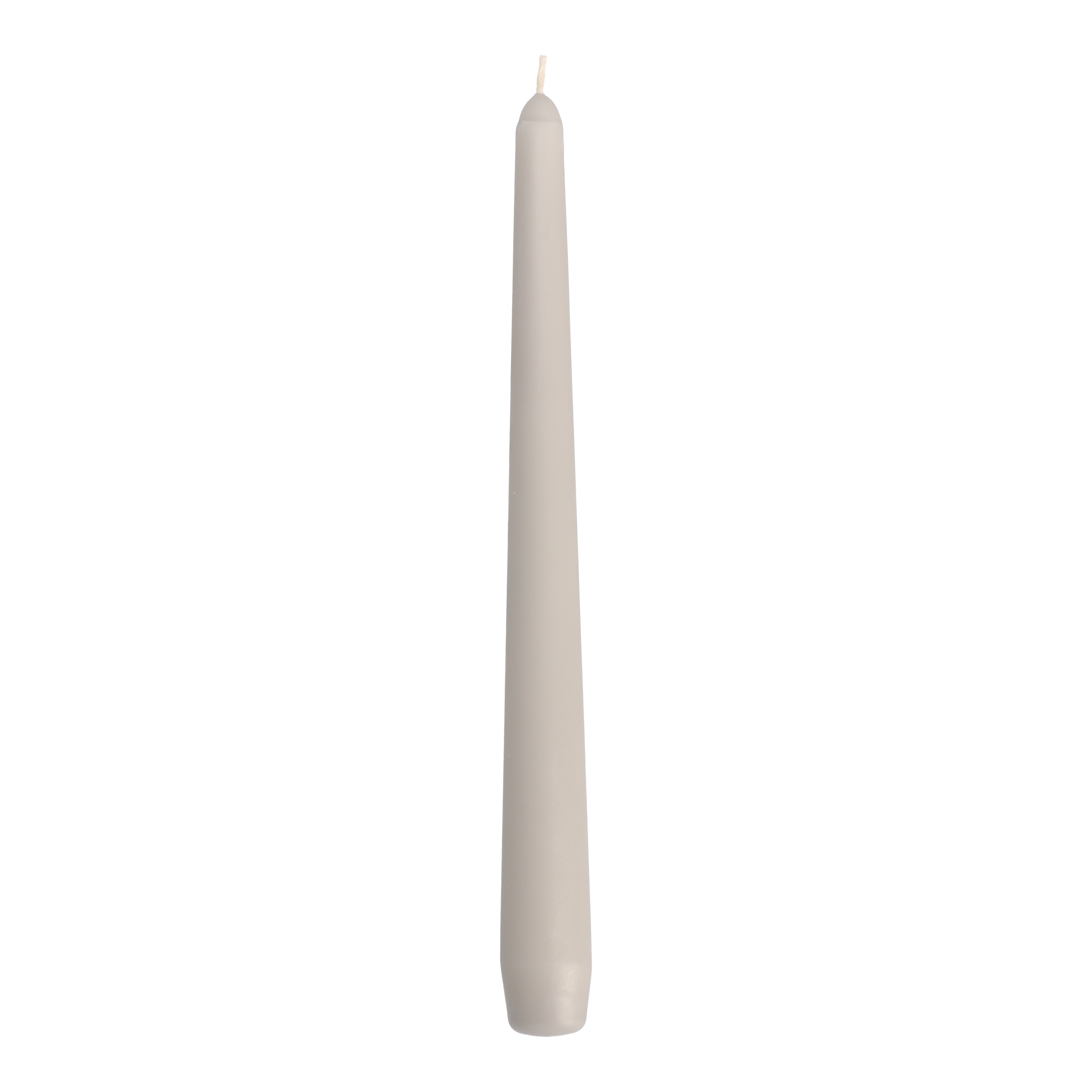 Leuchterkerzen Ø 2,2 cm · 25 cm hellgrau