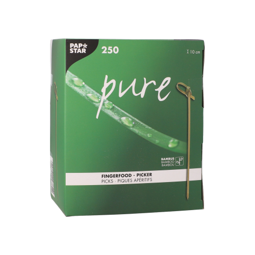 Fingerfood - Picker "pure" 10 cm "Knoten"