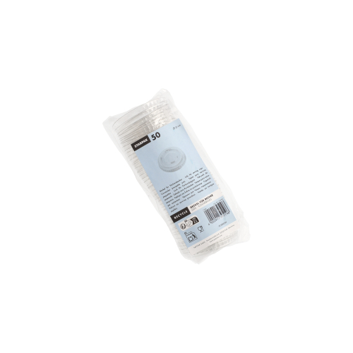 Deckel für Portionsbecher PET rund Ø 6 cm
