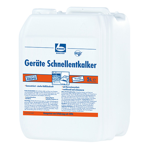 "Dr. Becher" Geräte Schnellentkalker 5 l