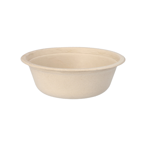 Schalen, Zuckerrohr "pure" 500 ml Ø 15,5 cm · 5,4 cm natur