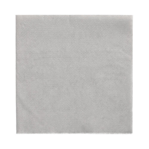 Servietten, 1-lagig 1/4-Falz 33 cm x 33 cm hellgrau