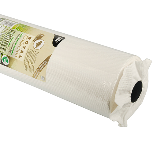 Tischdecke, Tissue "ROYAL Collection" 25 m x 1,18 m weiss