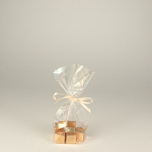 Bodenbeutel, PP 16 cm x 9,5 cm x 4 cm transparent