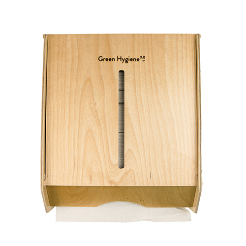 "Green Hygiene" Spender für Handtuchpapier "WOLKENKRATZER" 31,5 cm x 28,5 cm x 15 cm natur "Green Hygiene" Spender für Handtuchpapier "WOLKENKRATZER" 31,5 cm x 28,5 cm x 15 cm natur