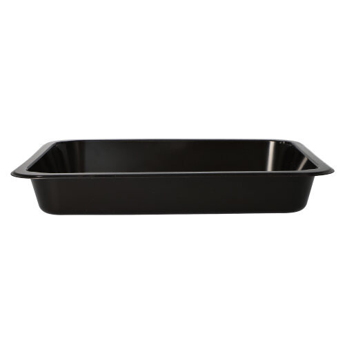Mikrowellenschalen, PP ungeteilt 935 ml 3,2 cm x 22,7 cm x 17,8 cm schwarz