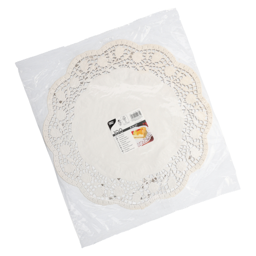 Tortenspitzen rund Ø 36 cm weiss