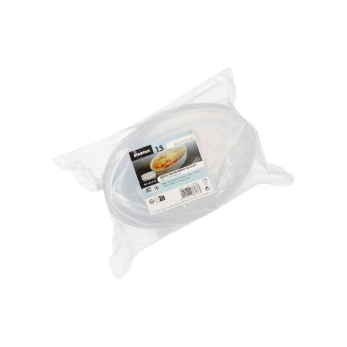 Mehrweg-Deckel PP für Schalen oval 1 cm x 13,5 cm x 20,5 cm transparent "Cella"