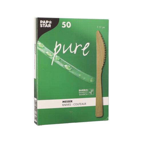Messer, aus Bambus "pure" 17 cm